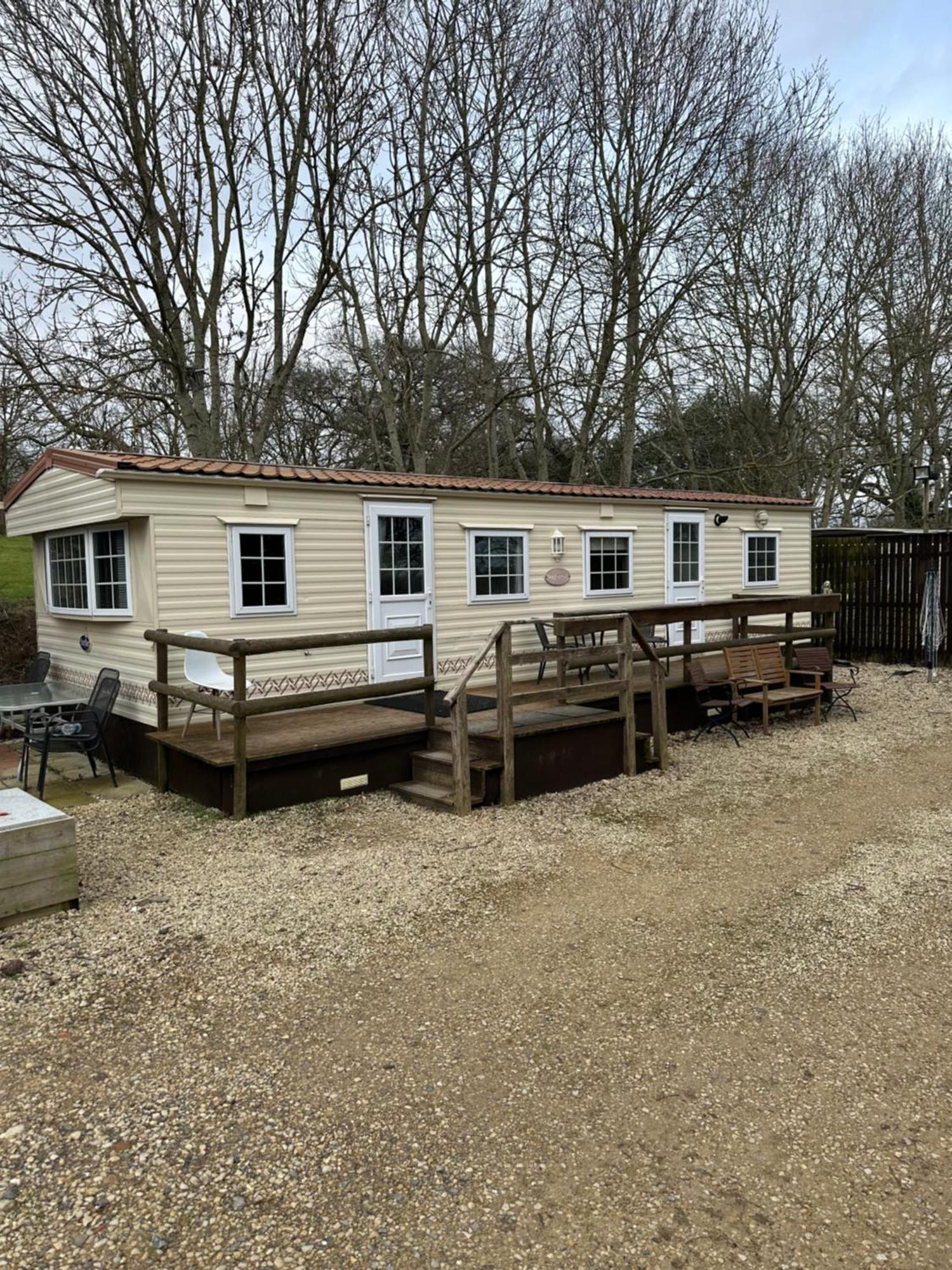Static Mobile Home Set In Our 20 Acres Of Farmland Horspath Екстер'єр фото